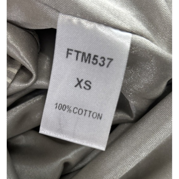 THML XS Sleeveless Embroidery Tassels Sun Dress Trim Grey Stripe Boho Festival - Picture 10 of 10